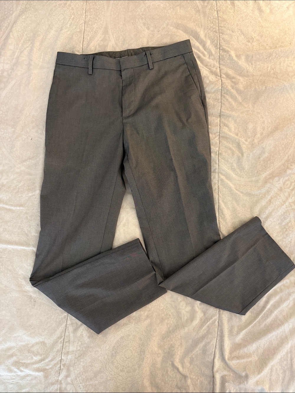 Banana Republic Men's Charcoal Gray Dress Pants